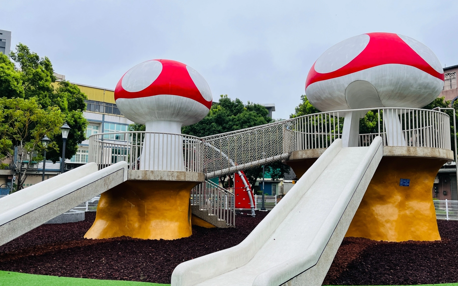 新竹親子景點:蘑菇城堡公園