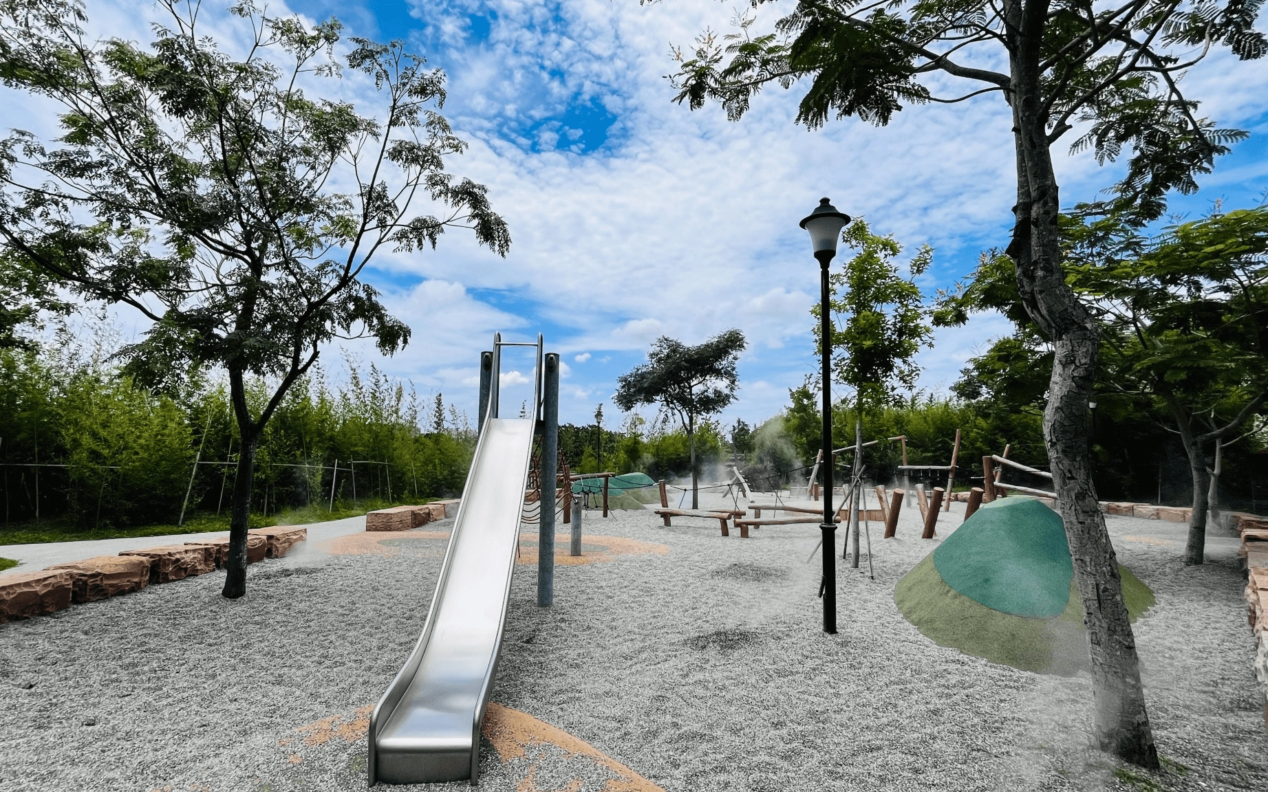 新竹親子景點:芎林公四水霧公園