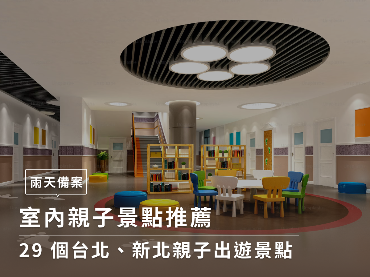 室內親子景點推薦|29 個台北、新北親子出遊景點、雨天備案