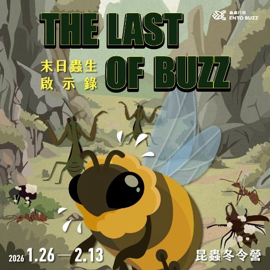 2026冬令營【台北館】｜The Last of Buzz 末日蟲生｜五日昆蟲冬令營 